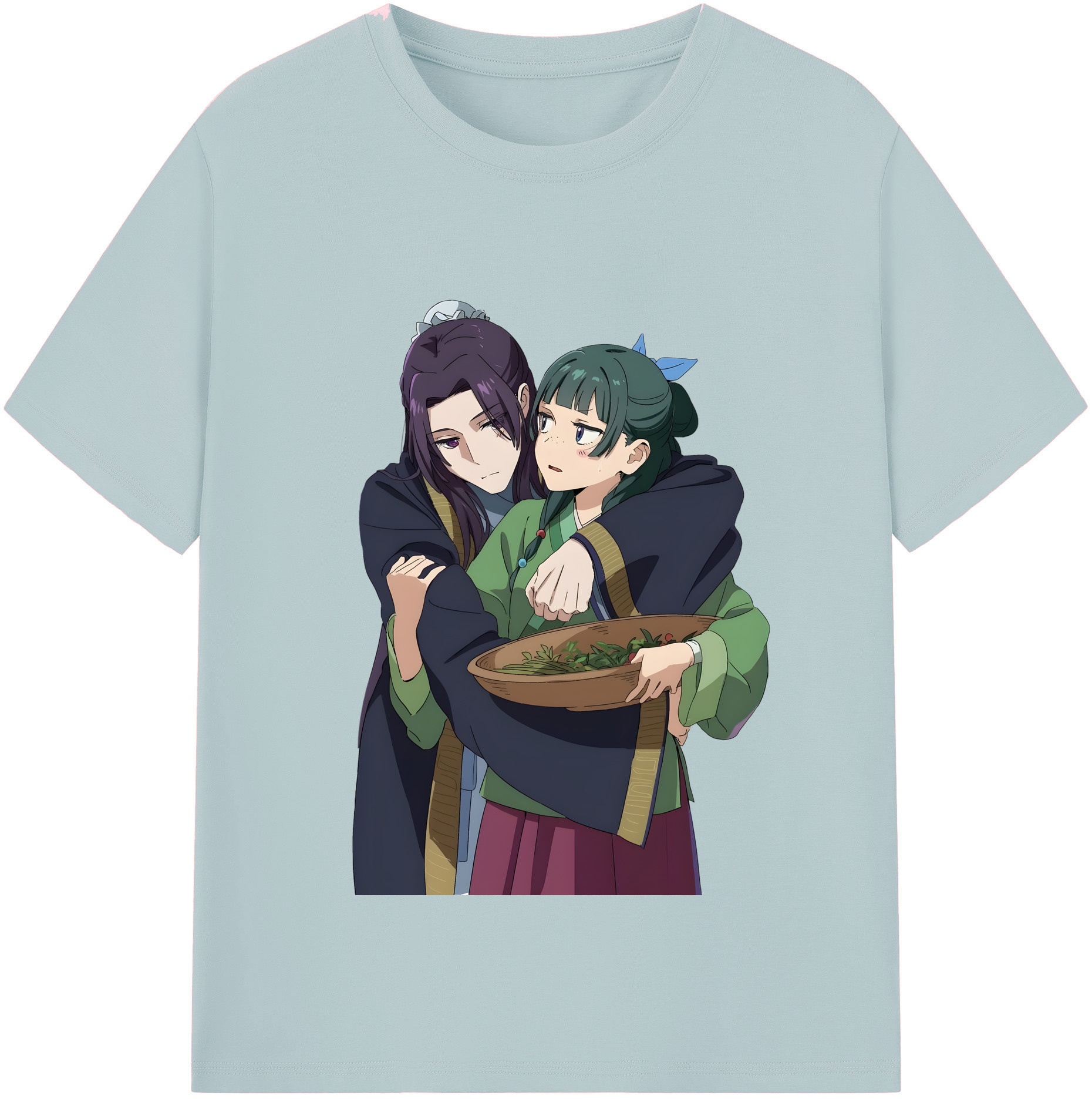 （画像用） 薬屋のひとりごと The Apothecary Diaries 綿100％半袖Tシャツ（フロントプリント）